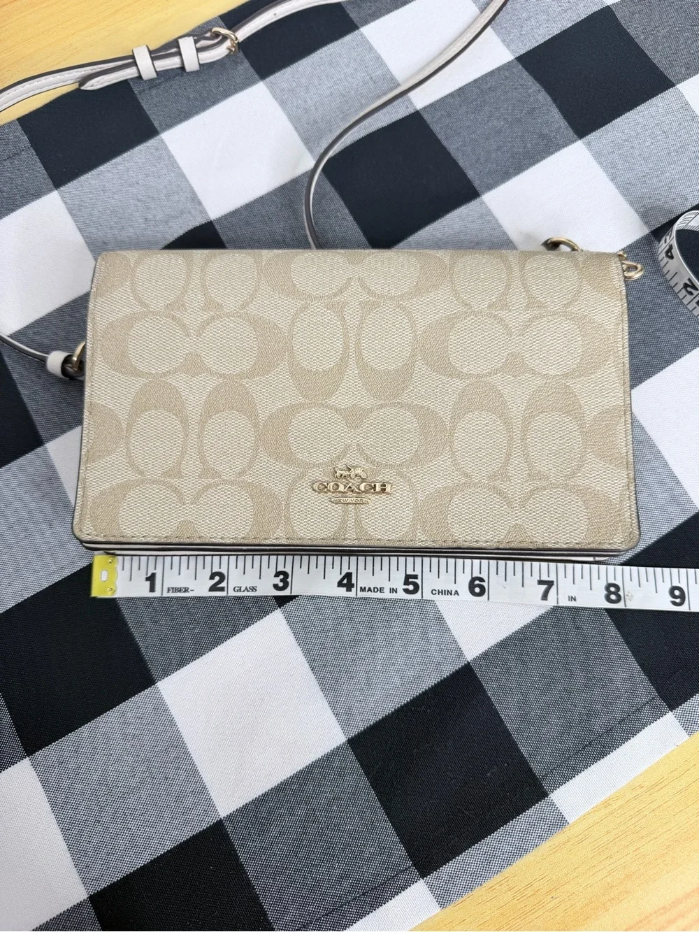 Coach Anna Foldover Clutch Crossbody Bag